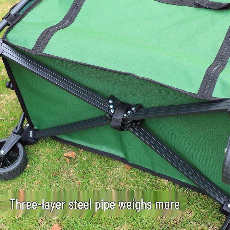 Quick-Release Foldable Electric Camping Wagon