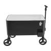 VEVOR 75.71 L Rolling Ice Chest Cart, with 2-Stage Telescopic Pull Handle and 2 Swivel Casters