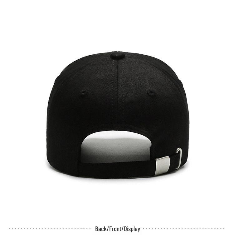 Трендовая хлопковая бейсболка с козырьком-утконосом и вышитым буквенным дизайном на все сезоны