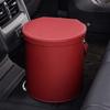 Автомобильный мусорный бак 1,5 л модный портативный мусорный контейнер-органайзер для автомобиля