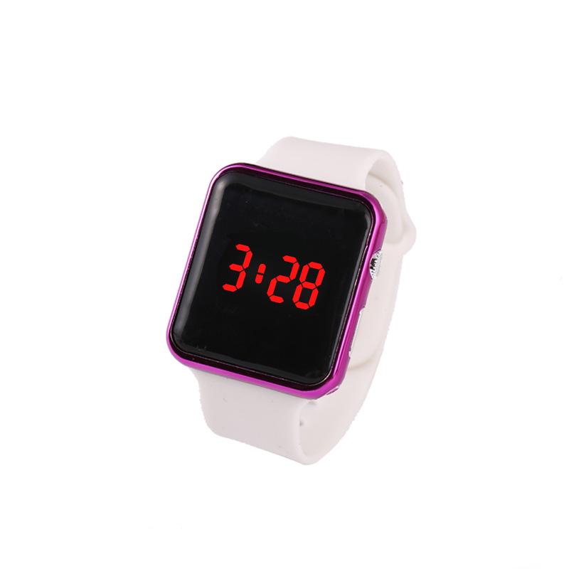 LED Electroplated Square Watch for Students, Adults & Couples - Cool Sunglasses Design