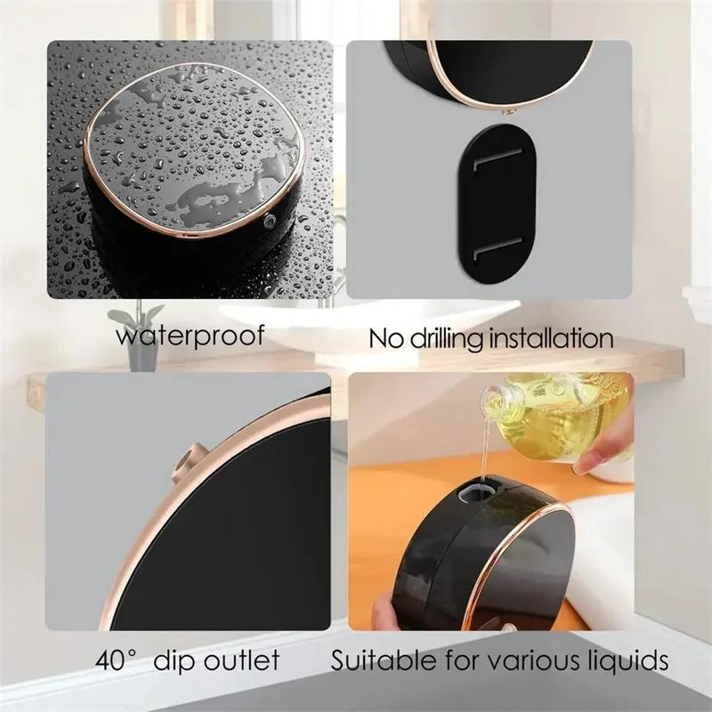 Автоматический дозатор мыльной пены, интеллектуальный сенсорный дозатор мыла, бесконтактная зарядка через USB, дезинфицирующее средство для рук, машина для ванной комнаты