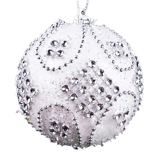 Рождественские шары Подвески Стразы Антидеформируемое украшение Праздничный подарок Фестивальные шары Подвески Товары для вечеринок