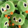 Зеленая плюшевая игрушка Duolingo Owl Duo Plushie Of Duo The Owl Cartoon Anime Owl Doll Soft Animal Toy Children Birthday Gift