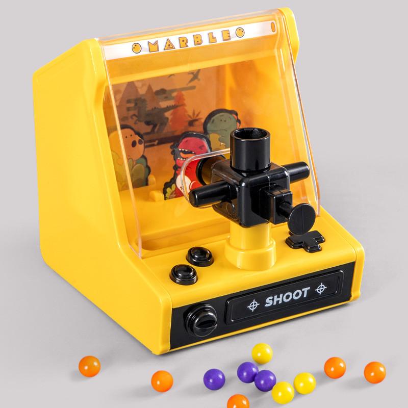 Развивающий игровой автомат для битвы мрамором с динозаврами Интерактивная игрушка для детей 4-6 лет