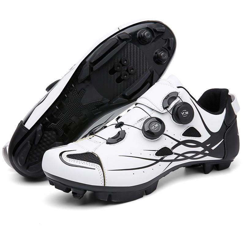 Mountain Bike Cycling Shoes Men Women MTB Road Clipless Locking With Nylon Sole