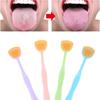 Головка Устранение неприятного запаха изо рта Щетка для чистки языка Очиститель языка Скребок для языка Щетка для чистки полости рта