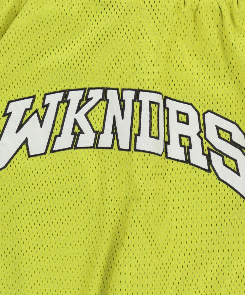 WKNDRS Сетчатые спортивные штаны Court (Лайм)