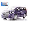 1/29 модель электромобиля Toyota Alphard Boy Collection, удлиненные легкосплавные автомобили, мужской сувенир, подарок на день рождения для детей