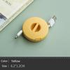 Rotatable Round Earphone Winder Mobile Phone Data Cable Charger Wire Storage Box Automatic USB Cord Adjustable Cables Holder
