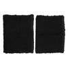 2pcs Chair Armrest Pad Sheepskin Fleece Armrest Cushion Comfortable Chair Armrest Pad for Transport 
