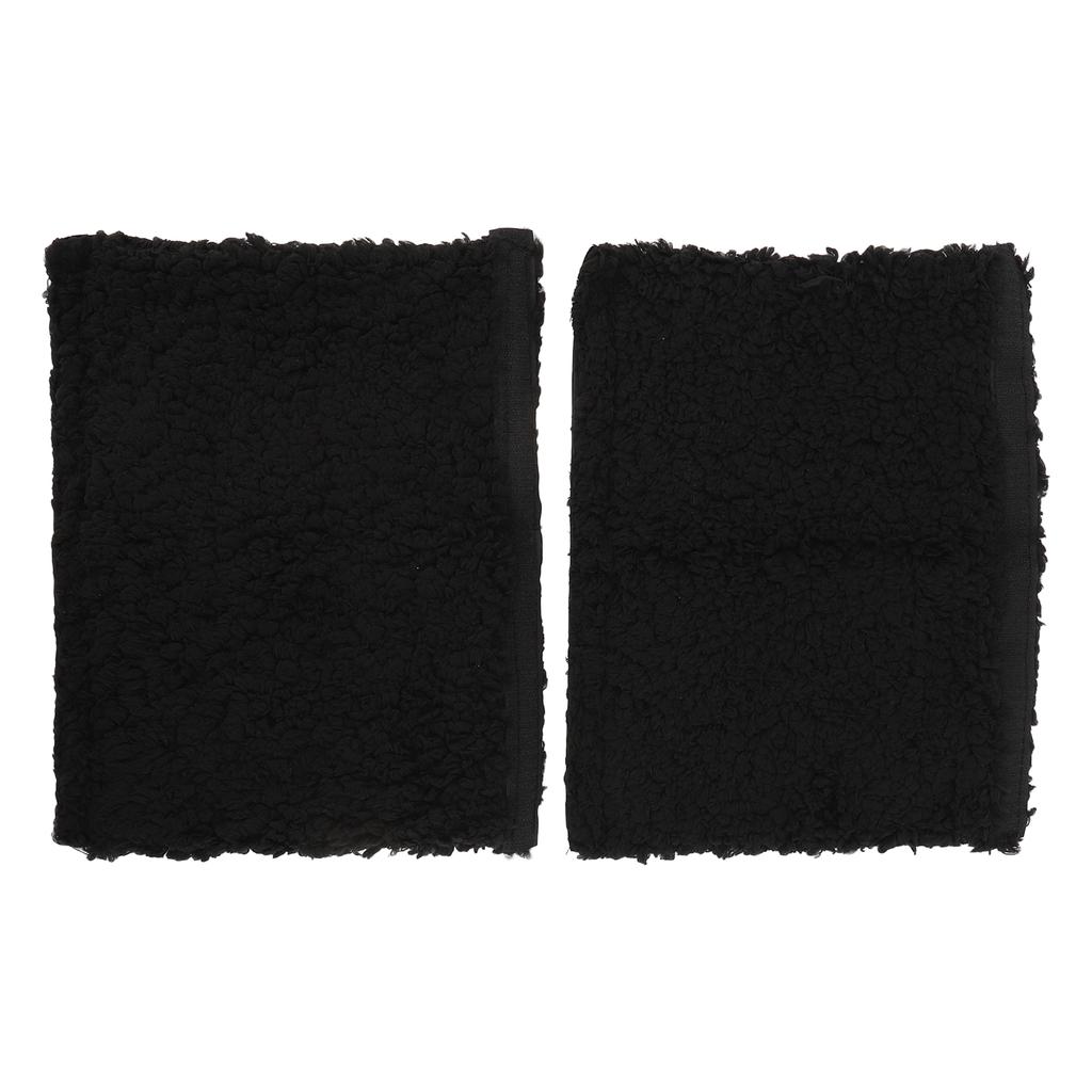 2pcs Chair Armrest Pad Sheepskin Fleece Armrest Cushion Comfortable Chair Armrest Pad for Transport 