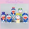Model Doraemon Pvc Pack With Assembly For Office Desk Decor And Giving Gift