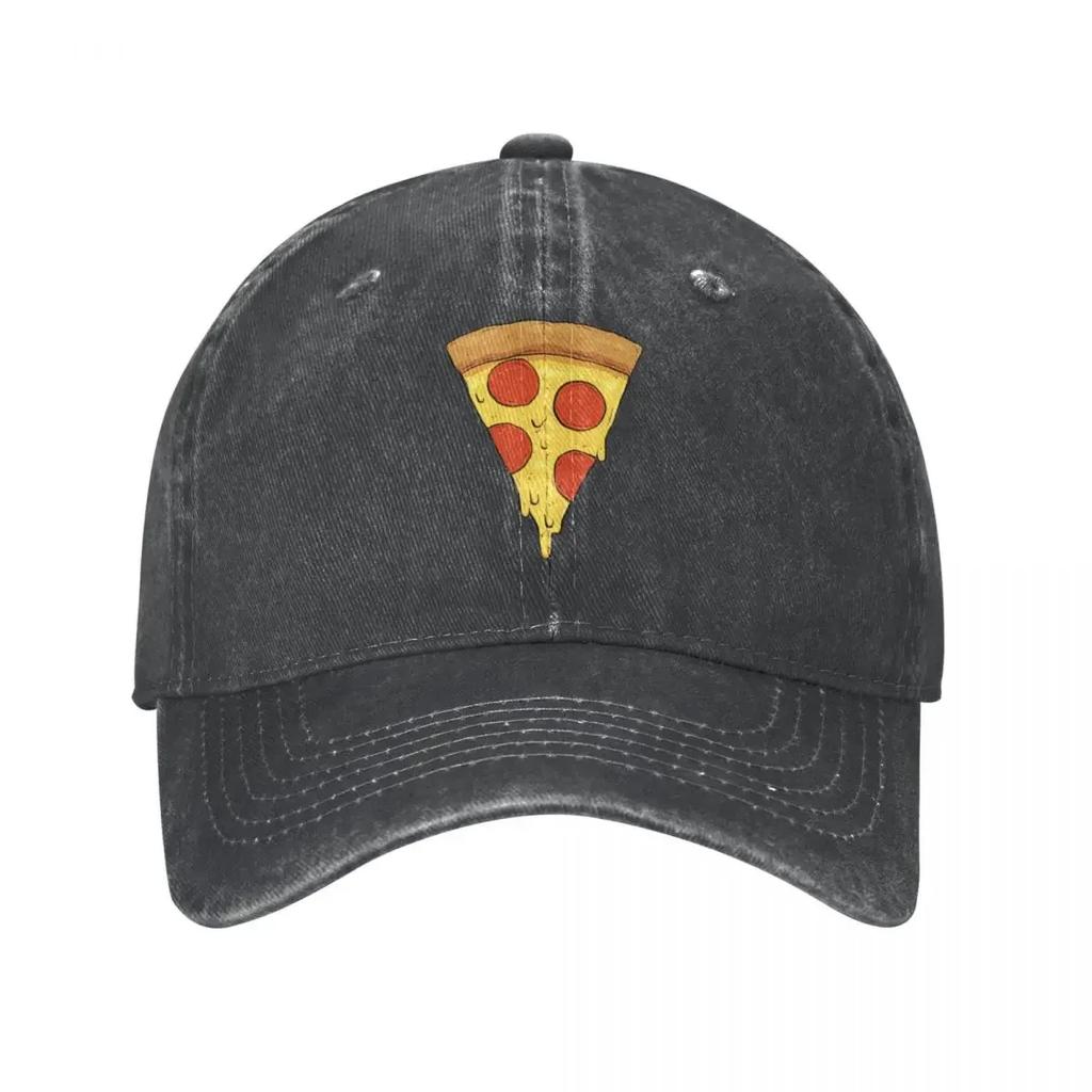Pepperoni Pizza Baseball Cap the Slice Fishing Trucker Hat Summer Hot Sale Male Vintage Casual Cap