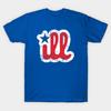 Asian Size Cotton Unisex Tshirt Print T-shirt Ill Phillies Distressed Shirt T-shirt No-Cut Print Regular Fit