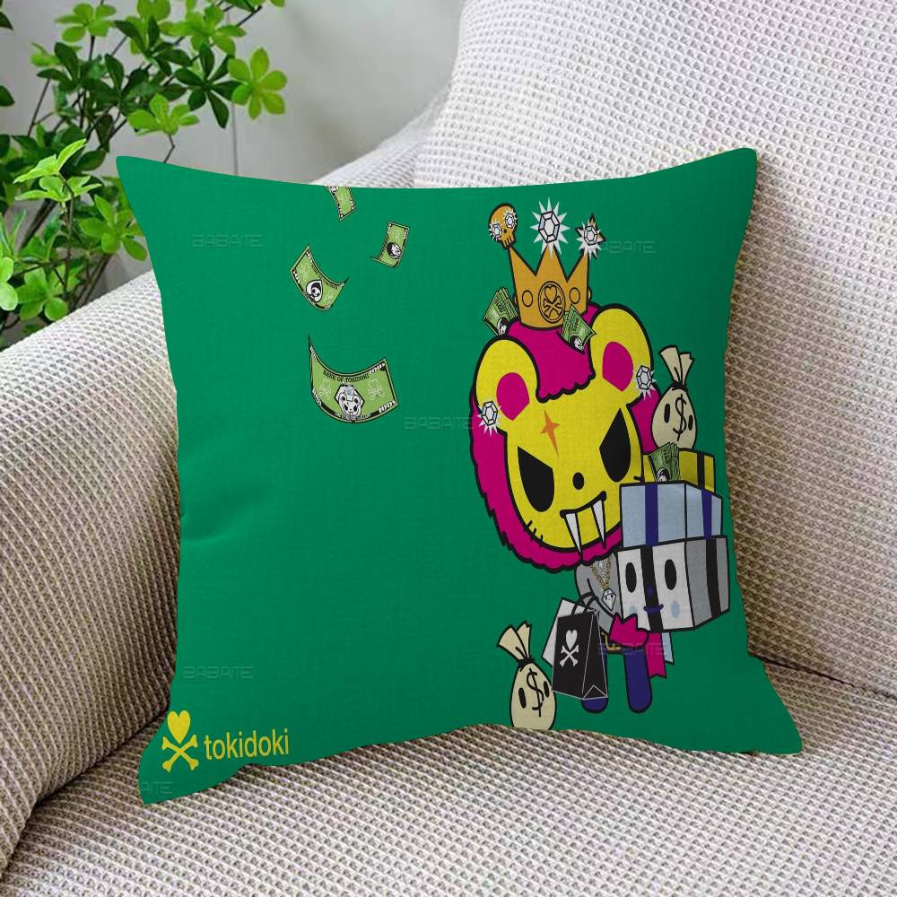 Японское аниме Tokidoki Подушка Подарок Декор для дома и офиса Спальня Диван Автомобиль Наволочка Чехол 45x45