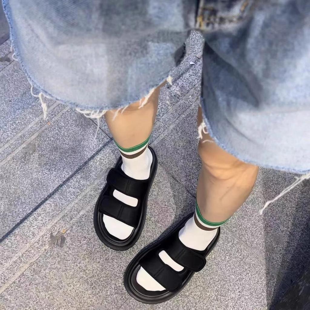 Летние новые модные пляжные сандалии женские с сандалиями