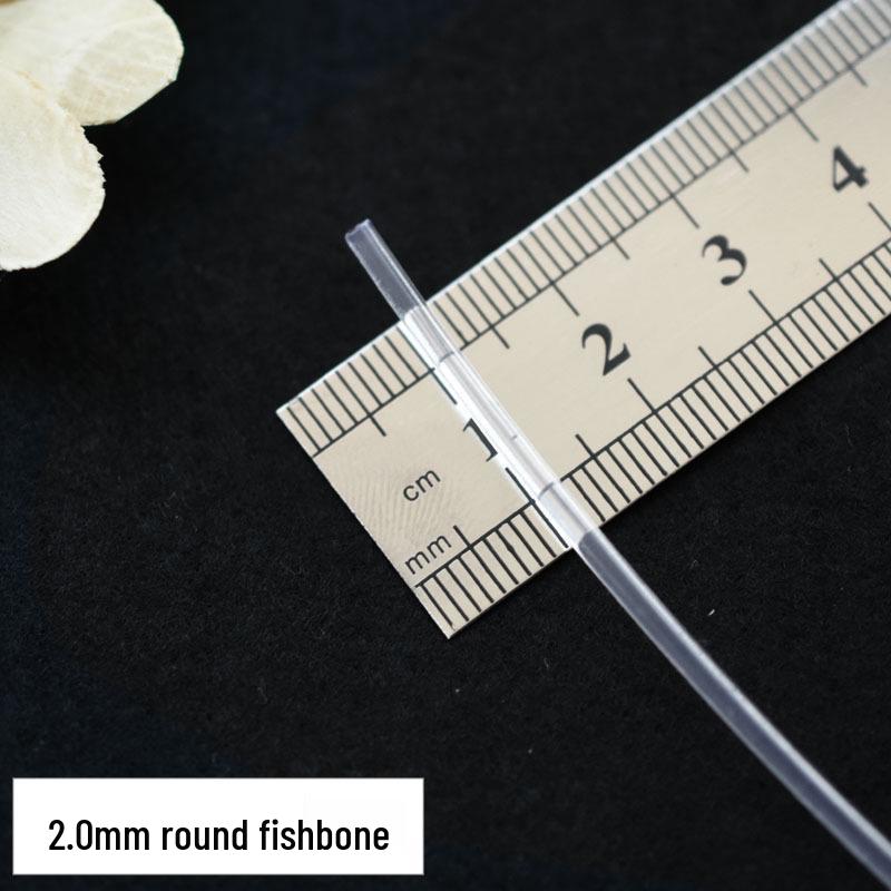 Круглый подъюбник «рыбий хвост» формовочные полосы: 2.0/2.5/3.0/4.0мм Свадебное платье Нижнее белье Аксессуары