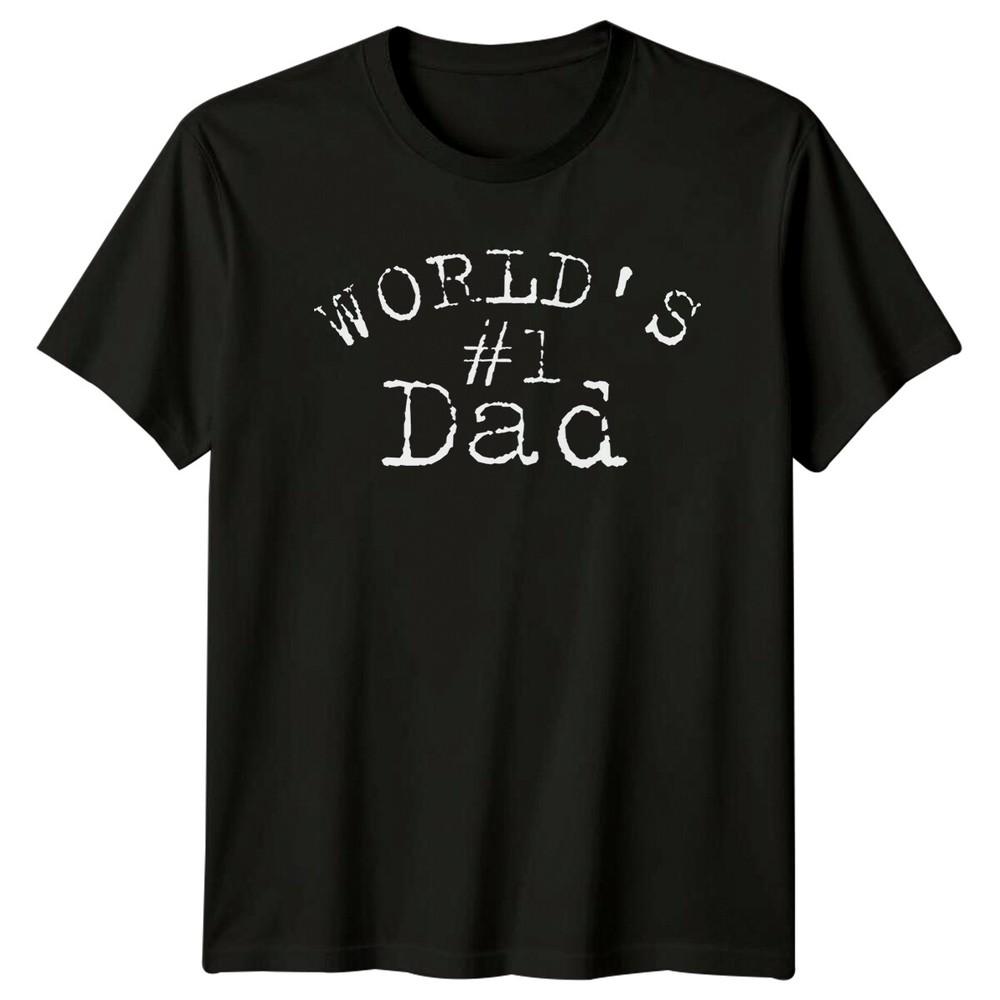 Worlds 1 Dad Fathers Day Gift Graphic TShirt