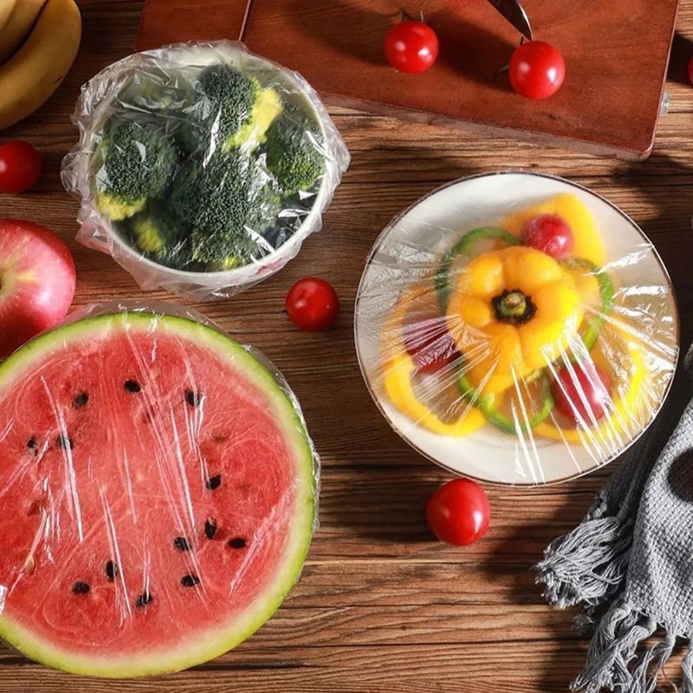 Use Fresh-keeping Kitchen Supplies Fruit Preservation Cover Cling Film Food Storage Covers