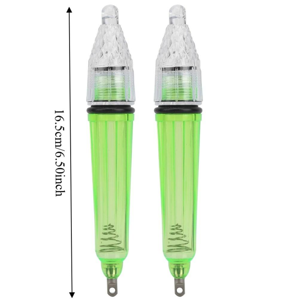 5PCS 16.5cm LED Lure Light Waterproof Fishing Bait Lights Deep Drop LED Light Fishing Lamp Tools