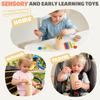Montessori Wooden Building Blocks for Babies, 1st Birthday Gift, Fingertip Training, Color-Category, Boys, Girls, Toddlers, 2-Year-Olds, Gift Ranking