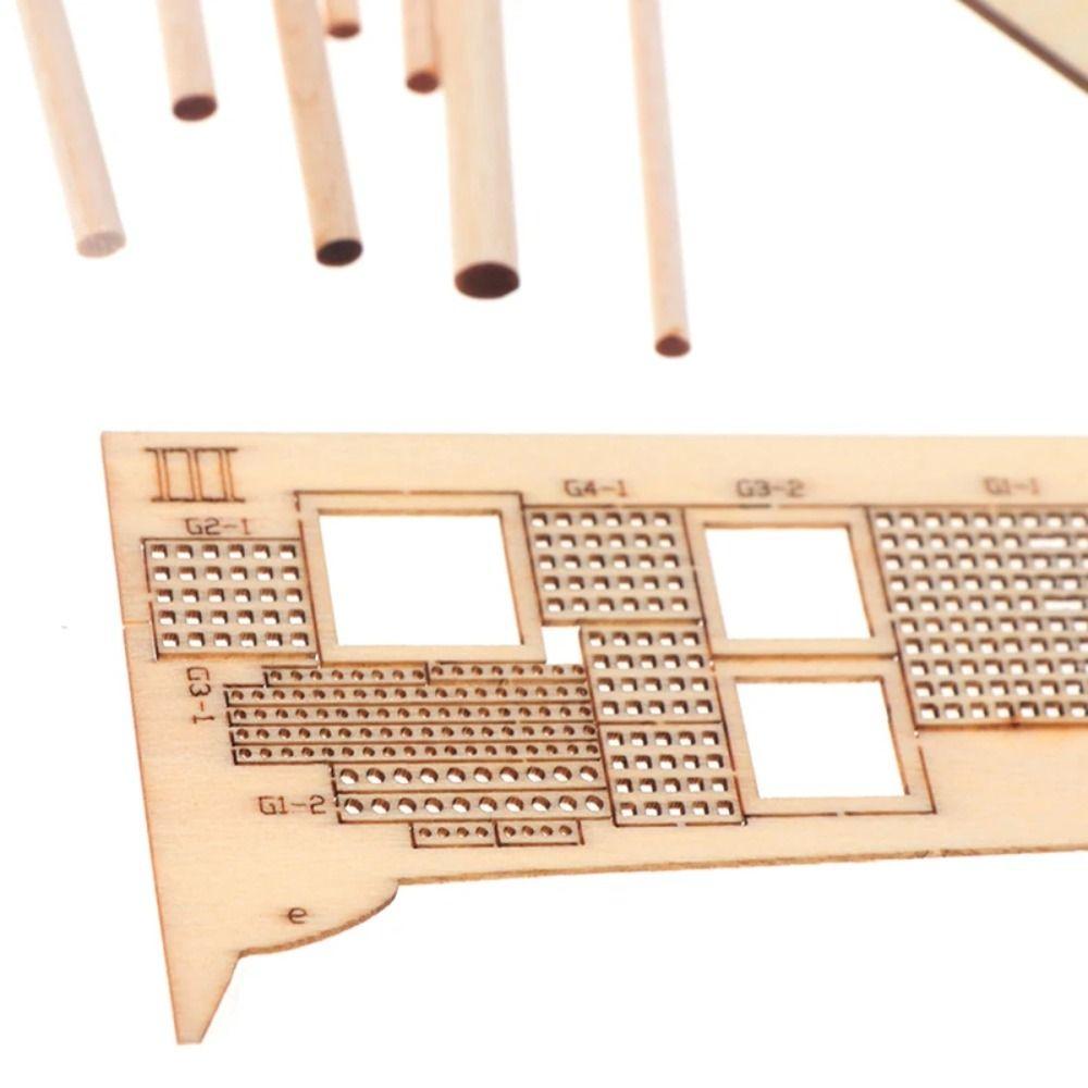 Украшение для дома Деревянная модель корабля 1:Деревянная парусная лодка в масштабе 100, игрушка для сборки лодки, хобби «сделай сам»