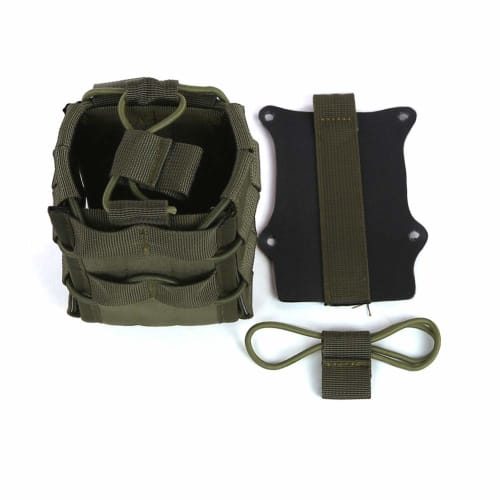 Large Capacity 5.56mm & 7.62mm Mag Pouch, MOLLE Compatible, Open Top, for Tactical, Military, and Airsoft