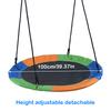 Round Swing 300KG Weight Capacity Flying Saucer Round Tree Swing Play Set 900D Oxford with Adjustable Ropes for Kids and Adults