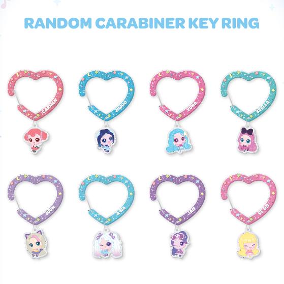 Teenieping X Hearts2Hearts Random Carabiner Key Ring
