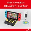 K&SGAMER Mini Arcade Controller, Dock, and Stick for Nintendo Switch (Yellow & Black)