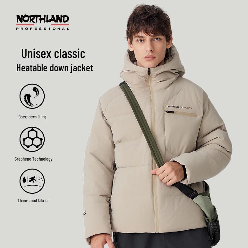 NORTHLAND Tanyue Унисекс Пуховик из гусиного пуха NDJET0591E