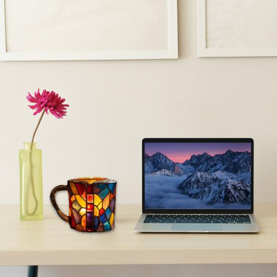 Кружка-книга Расписанная вручную Штабелируемая Книжная Кофейная Чашка Уникальный Подарок для Учителя