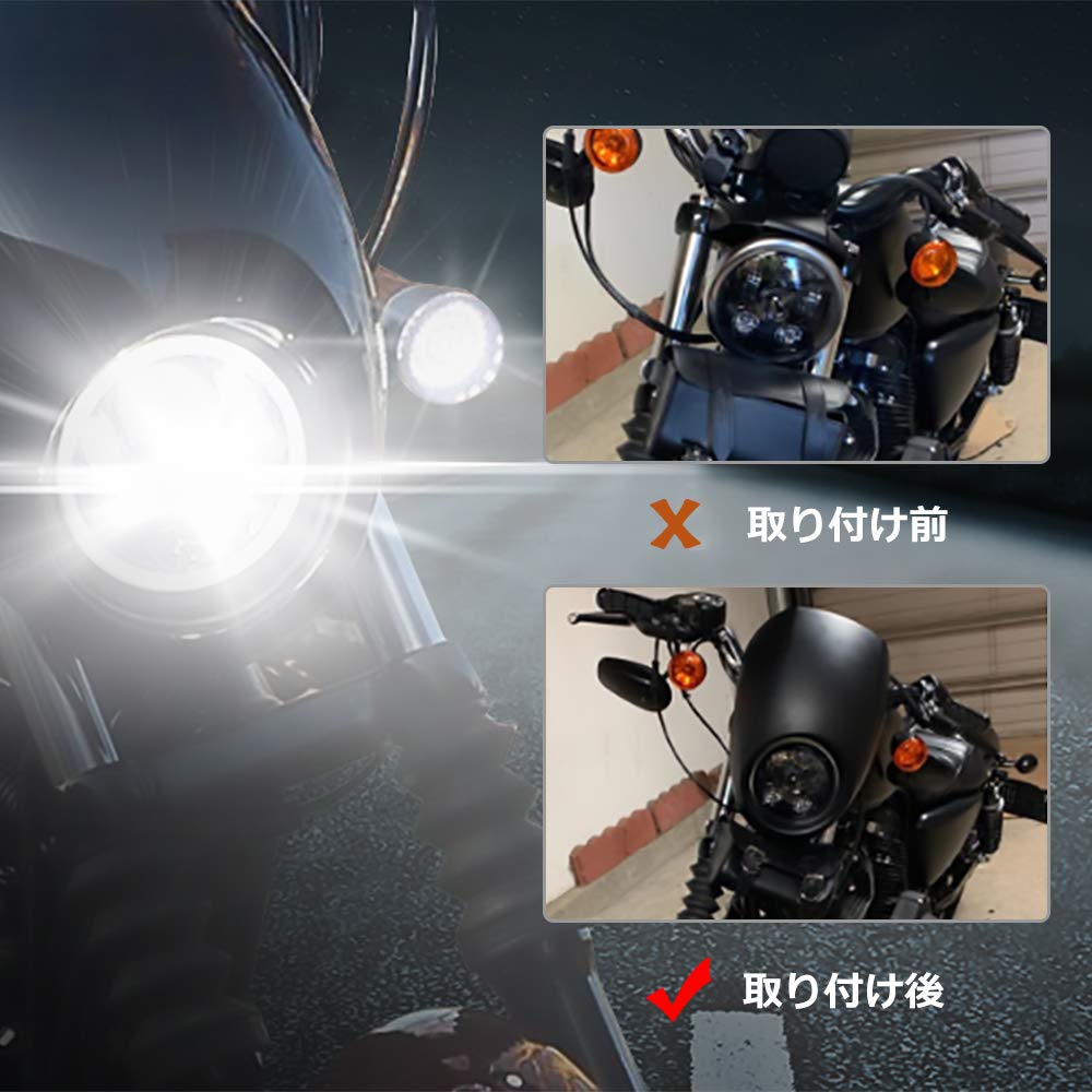 Фартук-обтекатель Chelhead Bikini Cowl 5,75" для фары, ветровое стекло, трубка для Harley-Davidson Sportster Dyna XL883 FXR FXD ABS Vivid Black XL883/1200 1200L