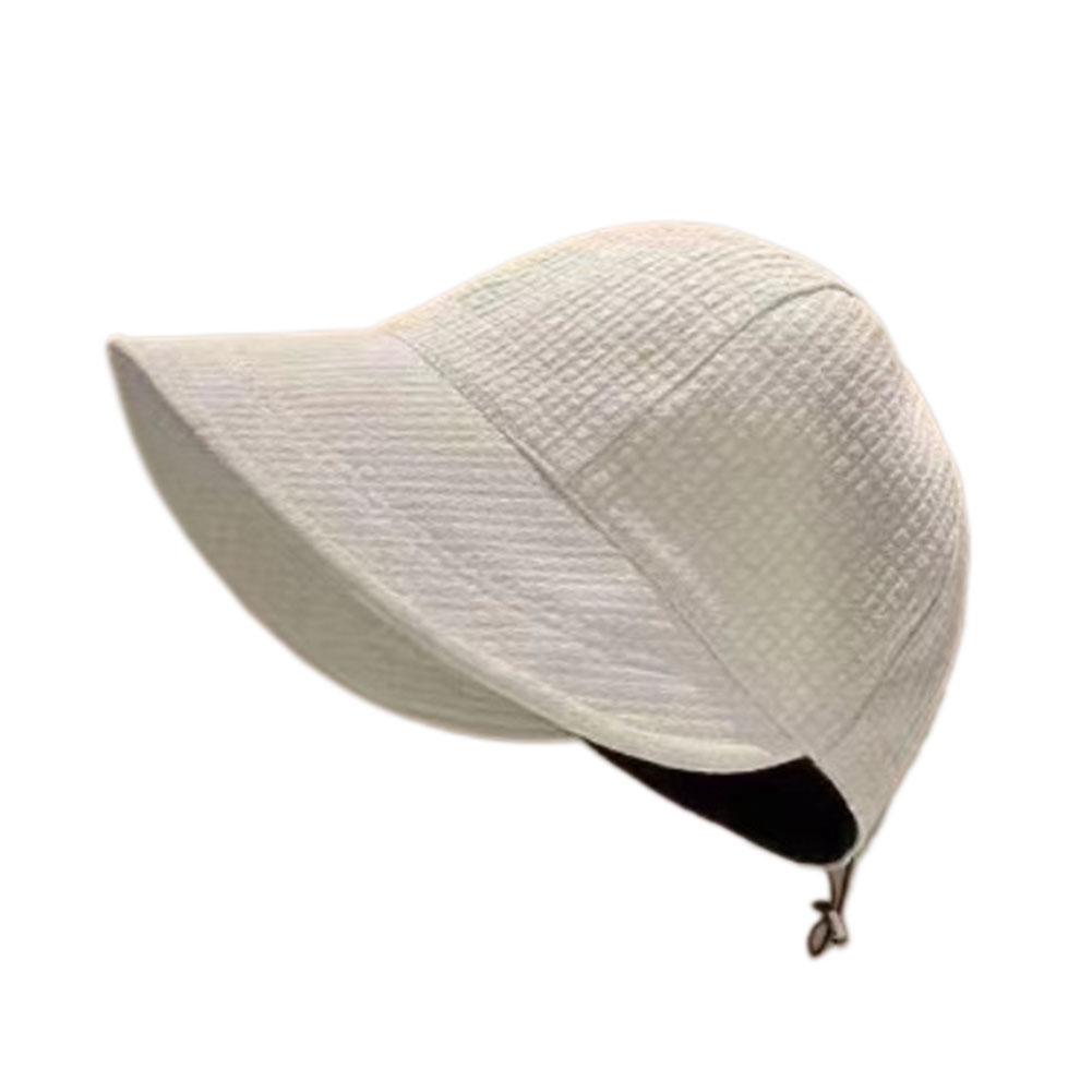 Женская модная летняя шляпа от солнца, складная, с широкими полями, идеальная кепка-ведро, повседневный выбор рыбака P3D0