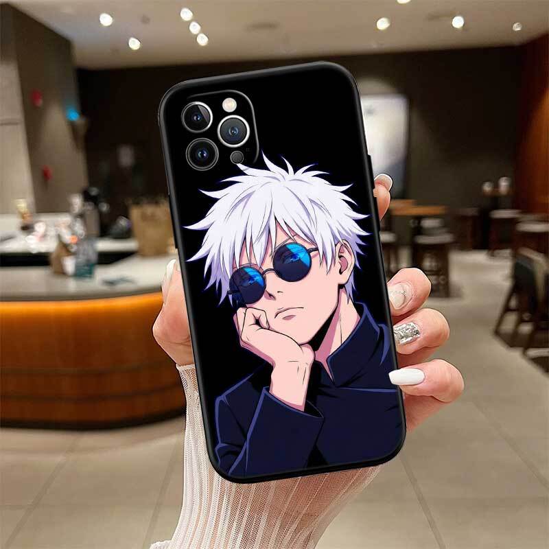 Чехол для телефона Аниме Годжо Jujutsu Kaisen для Redmi Note 12 12S 12C 13 13C 13R 14 14S 14R 14C 11A 13X A3 A3X A4 A5 Pro Max Plus
