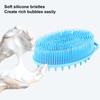 Yousheng Bath Brush 2 в 1 Дизайн Массажная очищающая щетка для тела и головы Силиконовый отшелушивающий скраб для тела с нескользящей ручкой