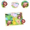 Montessori Wooden Toys 3D Puzzles Puzzle Board Animal Jigsaw Toys  Kindergarten Kids
