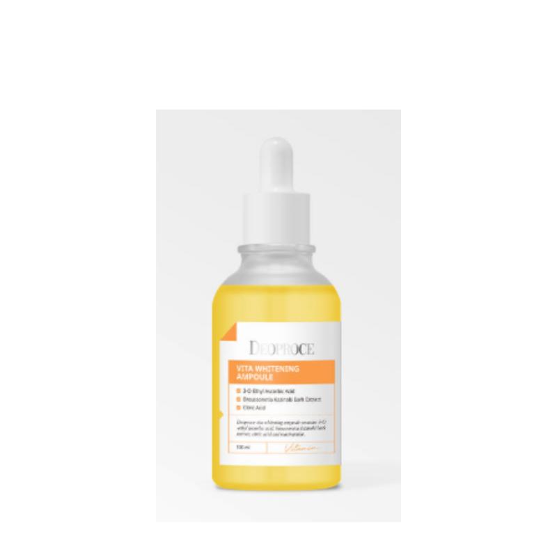 Deoproce Vita Whitening Colorful Ampoule 100 мл – Осветляющая сыворотка для сияния кожи с витаминами