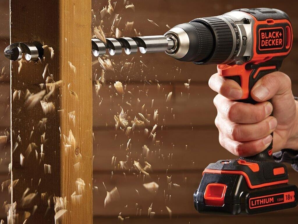 Шуруповёрт ударный аккумуляторный Black & Decker BL188K-QW