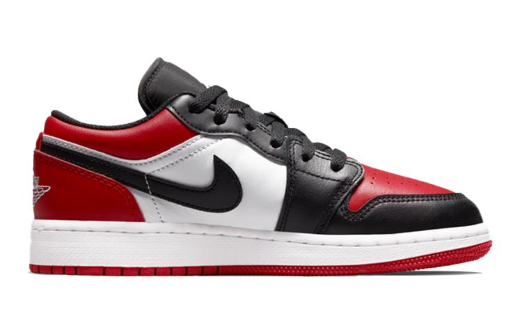 Jordan 1 Низкий Bred Toe GS 553560-612
