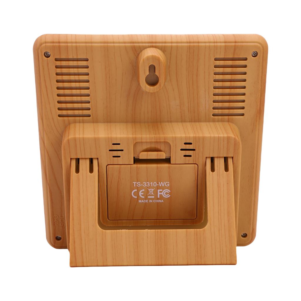 Cordless Weather Station, Color Touchscreen Weather Clock, Indoor Outdoor Thermometer Hygrometer with Remote Sensor,