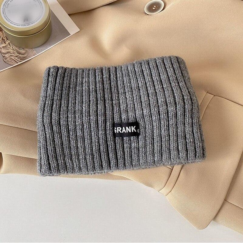 1 шт. Женская зимняя повязка на голову с широкими полями, однотонная трикотажная теплая повязка на голову, эластичная спортивная повязка на голову