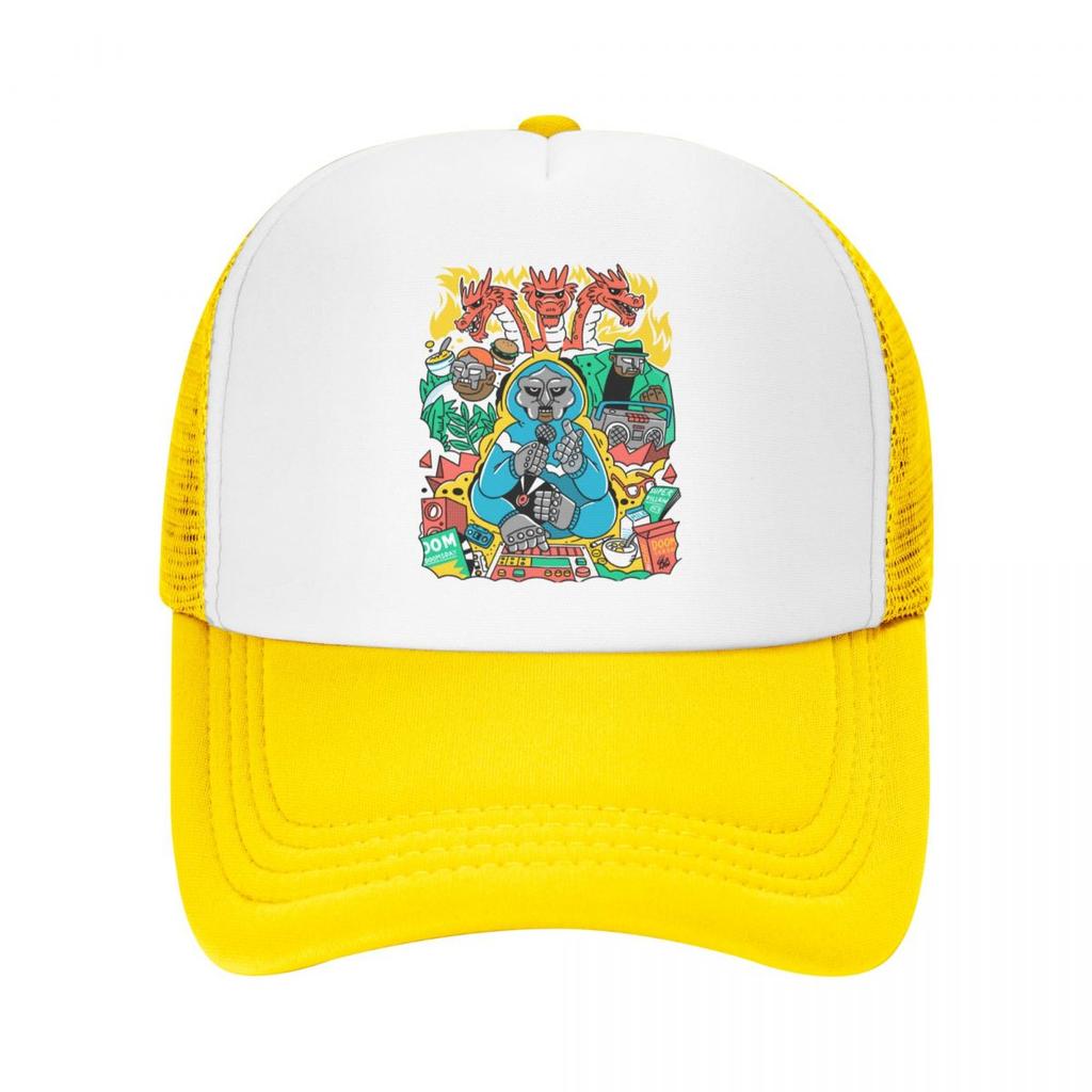 Mf Doom Friends Кепка дальнобойщика для унисекс WoUnisex Персонализированная регулируемая бейсболка для взрослых Doom Slayer Game Уличные бейсболки Snapback