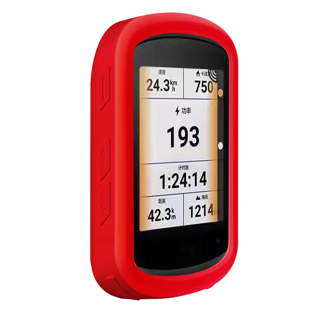 Мягкий противоскользящий чехол-кожа для велосипеда Garmin-Edge 840, противоударный GPS-чехол