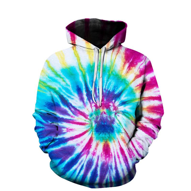 Европейские и американские толстовки в стиле хип-хоп с 3D принтом по всей длине, мужская толстовка, пуловер унисекс, повседневная рубашка