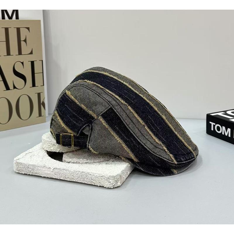 Весенне-летняя литературная и ретро берет женский нишевый уличный универсальный изогнутый козырек шляпа вперед мужская шляпа художника