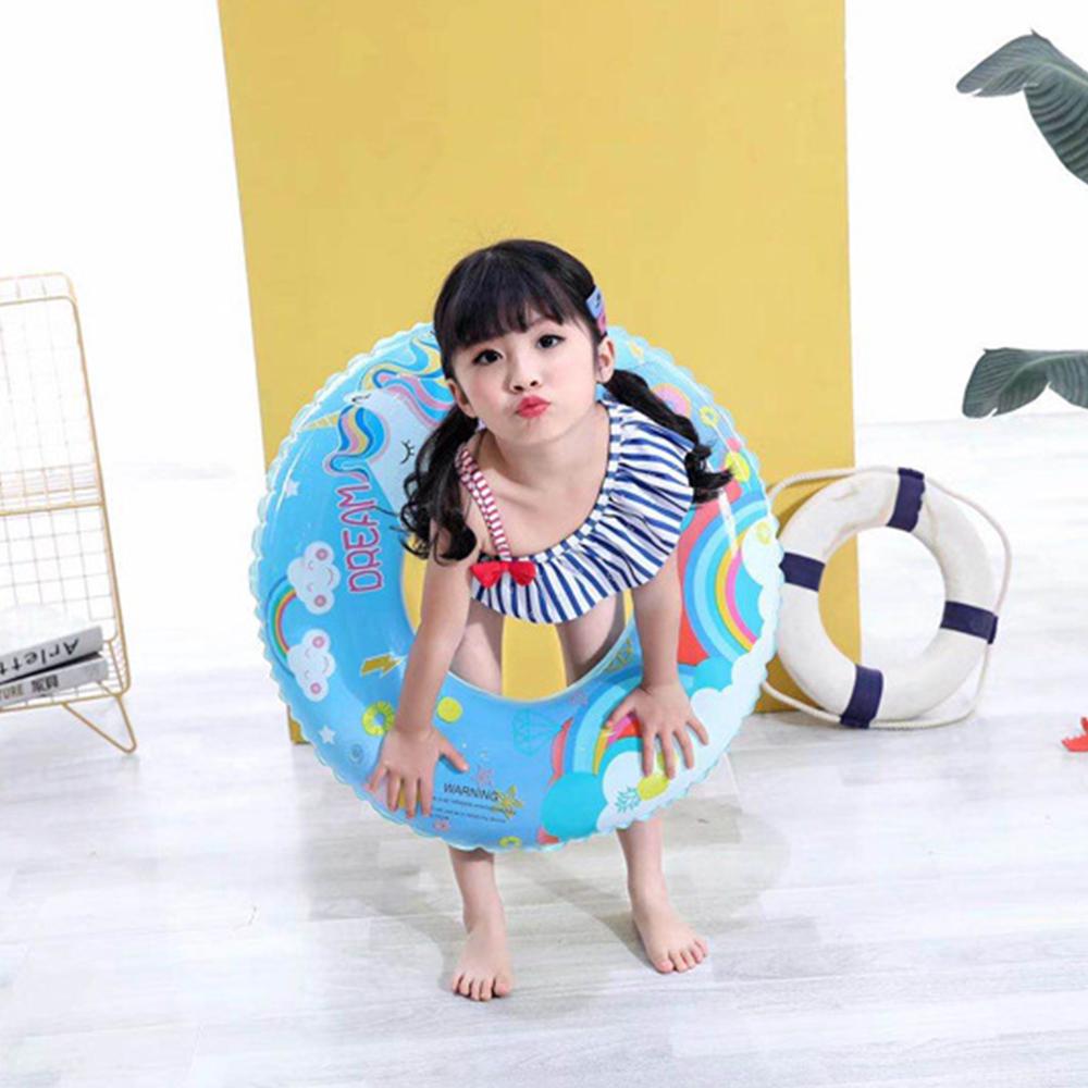 Детские кольца для бассейна, сиденье, милое надувное кольцо для плавания, сиденье для плавания, круг для плавания с двойной ручкой для маленьких детей, ванна для бассейна