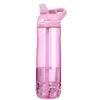 750ml Sports Water Bottle with Straw For Camping Hiking Outdoor Plastic Transparent BPA Free Bottle For Men Drinkware