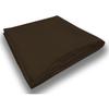 Cushion Cover 60x60 Cm ALIX Mocha, by Soleil D'ocre